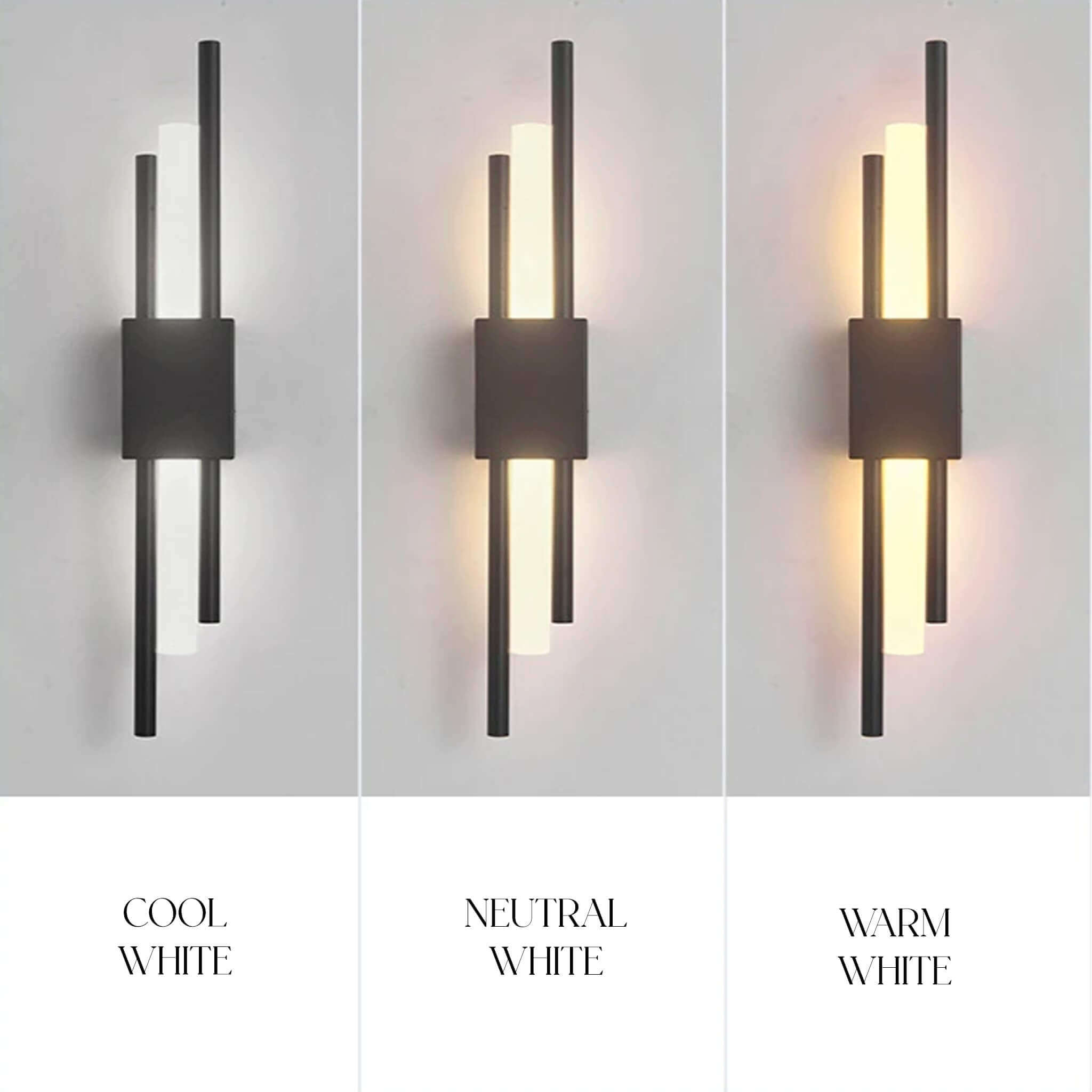 Glitch • Black 6000K • Battery • 2 Pack - Warehouse Sale - Sconce - Haus of Interiors