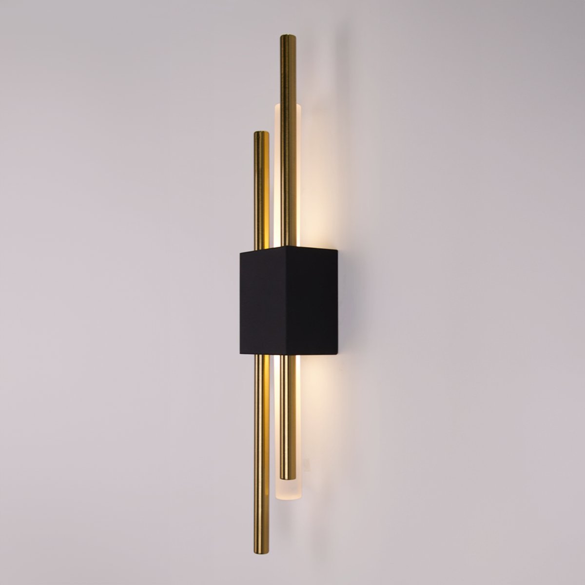 Glitch Wall Light • Black and Gold • Wall Wired • 2 - Pack - 0 - Haus of Interiors