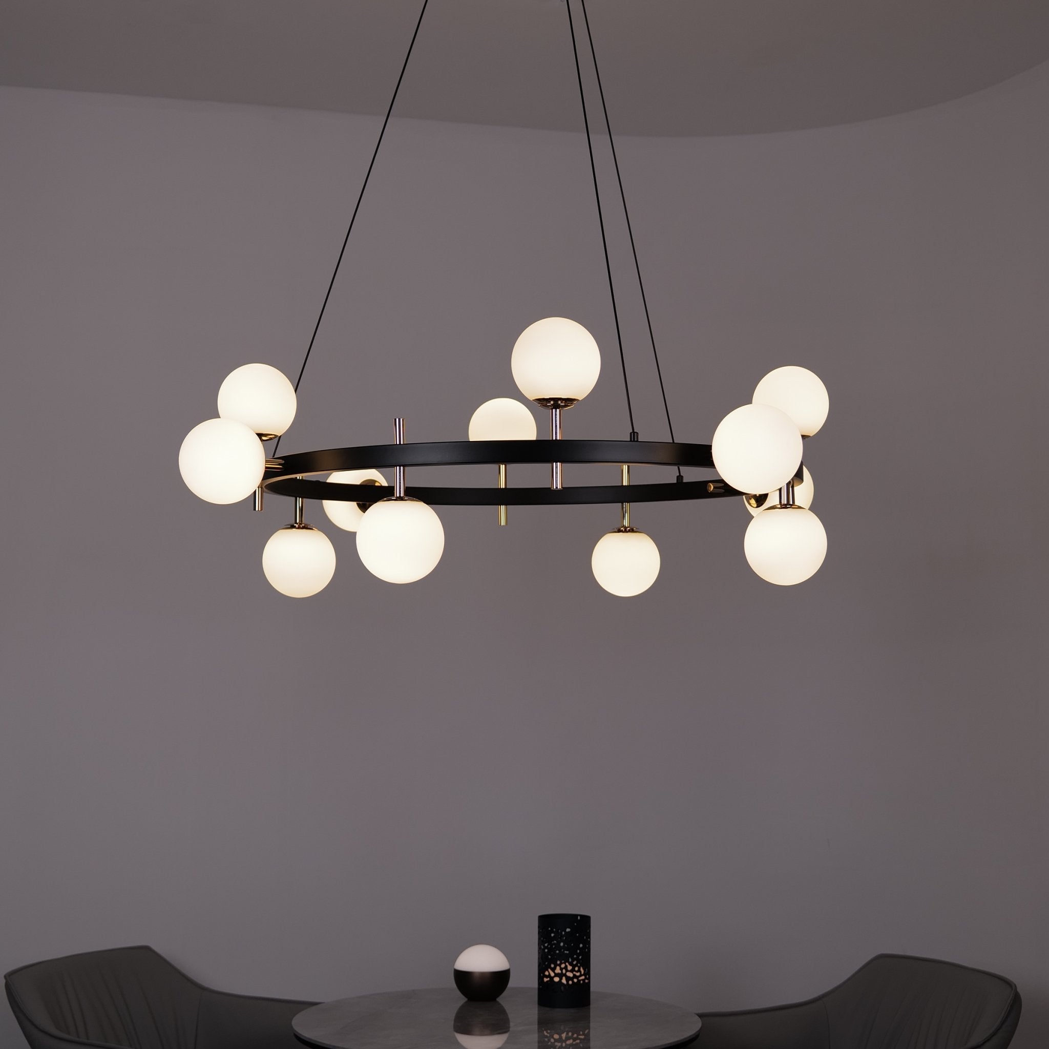 Kingsman Ceiling Chandelier - Ceiling Light - Haus of Interiors