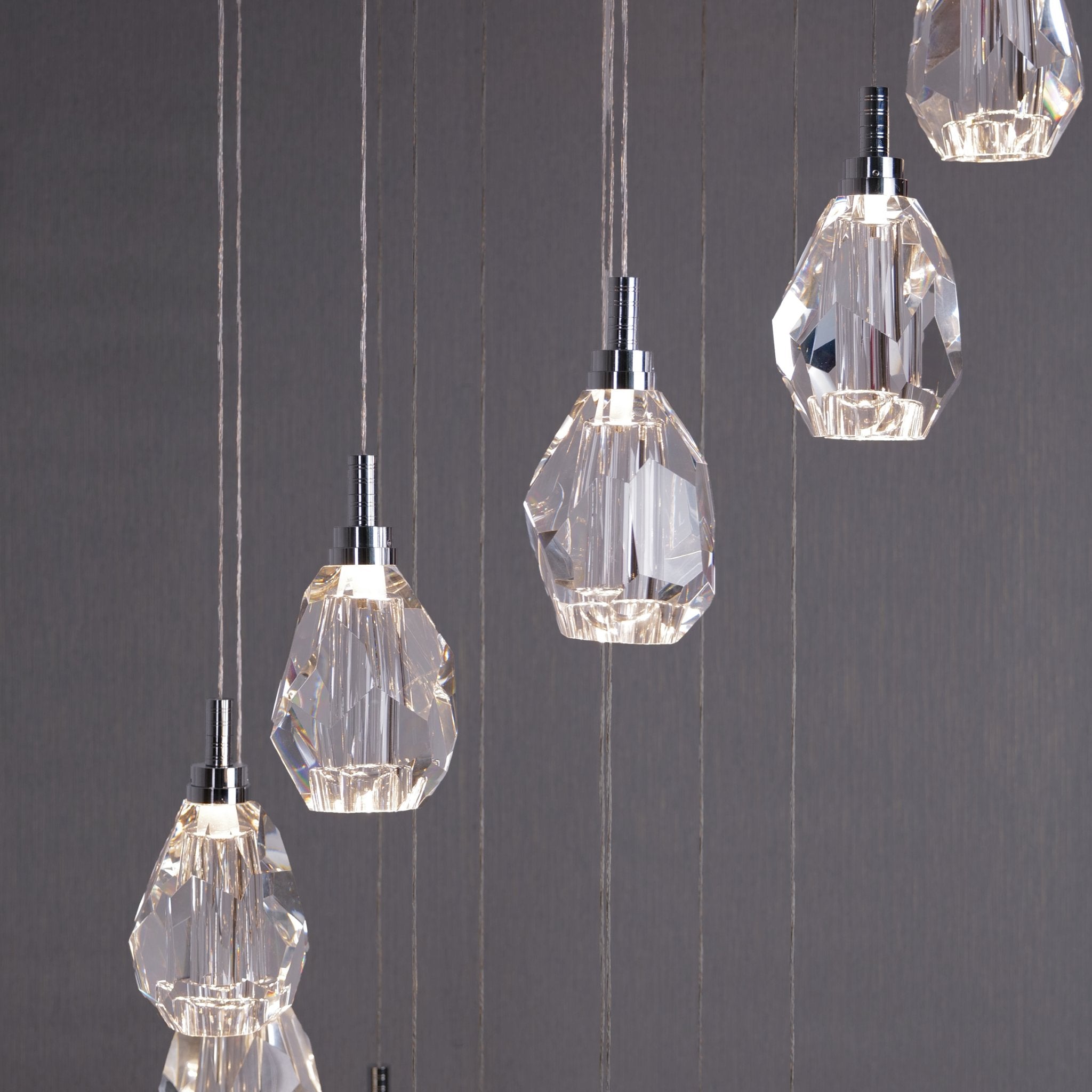 Luxe Crystal Chandelier - Chandelier - Haus of Interiors