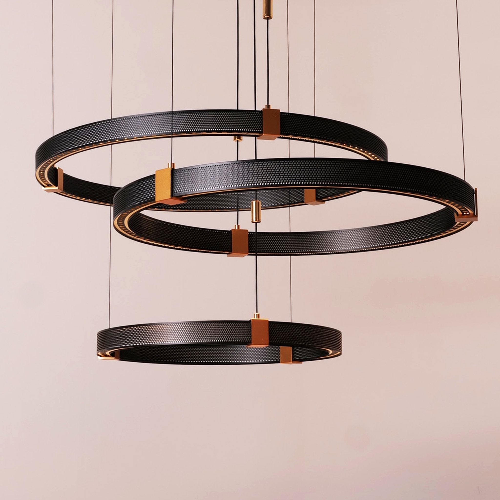 Matrix Rings • 2 Rings - Warehouse Sale - Ceiling Light - Haus of Interiors