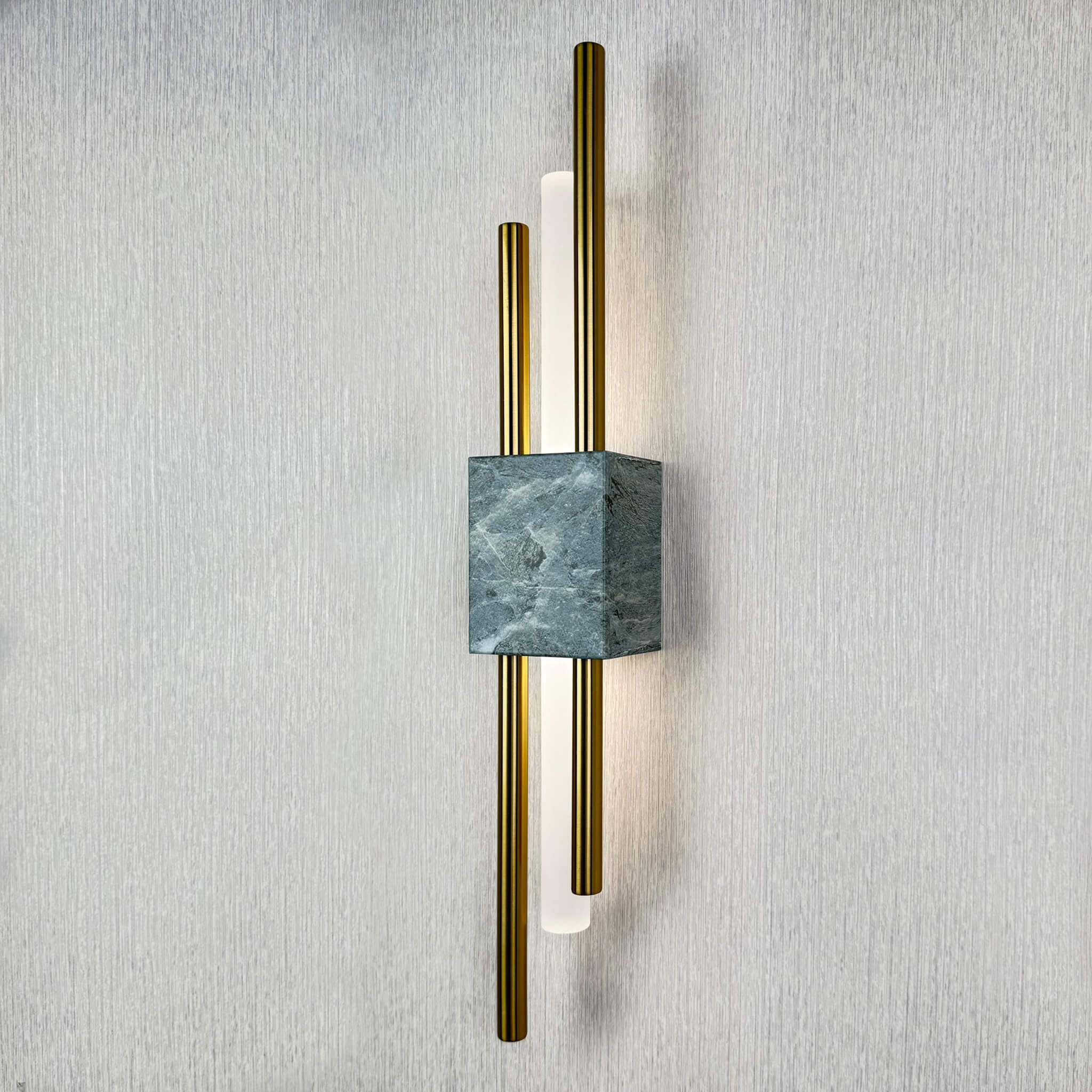 Glitch Wall Light • Green Stone • Wall Wired • 2-Pack