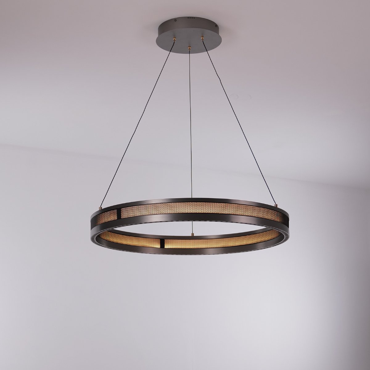 Titan Rings Chandelier - Ceiling Light - Haus of Interiors